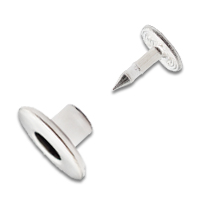 穿孔单针工字钮