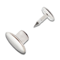 盖面单针工字钮