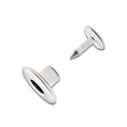 穿孔单针工字钮