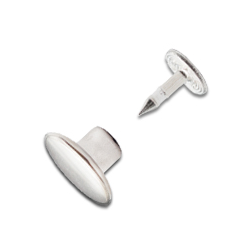 盖面单针工字钮